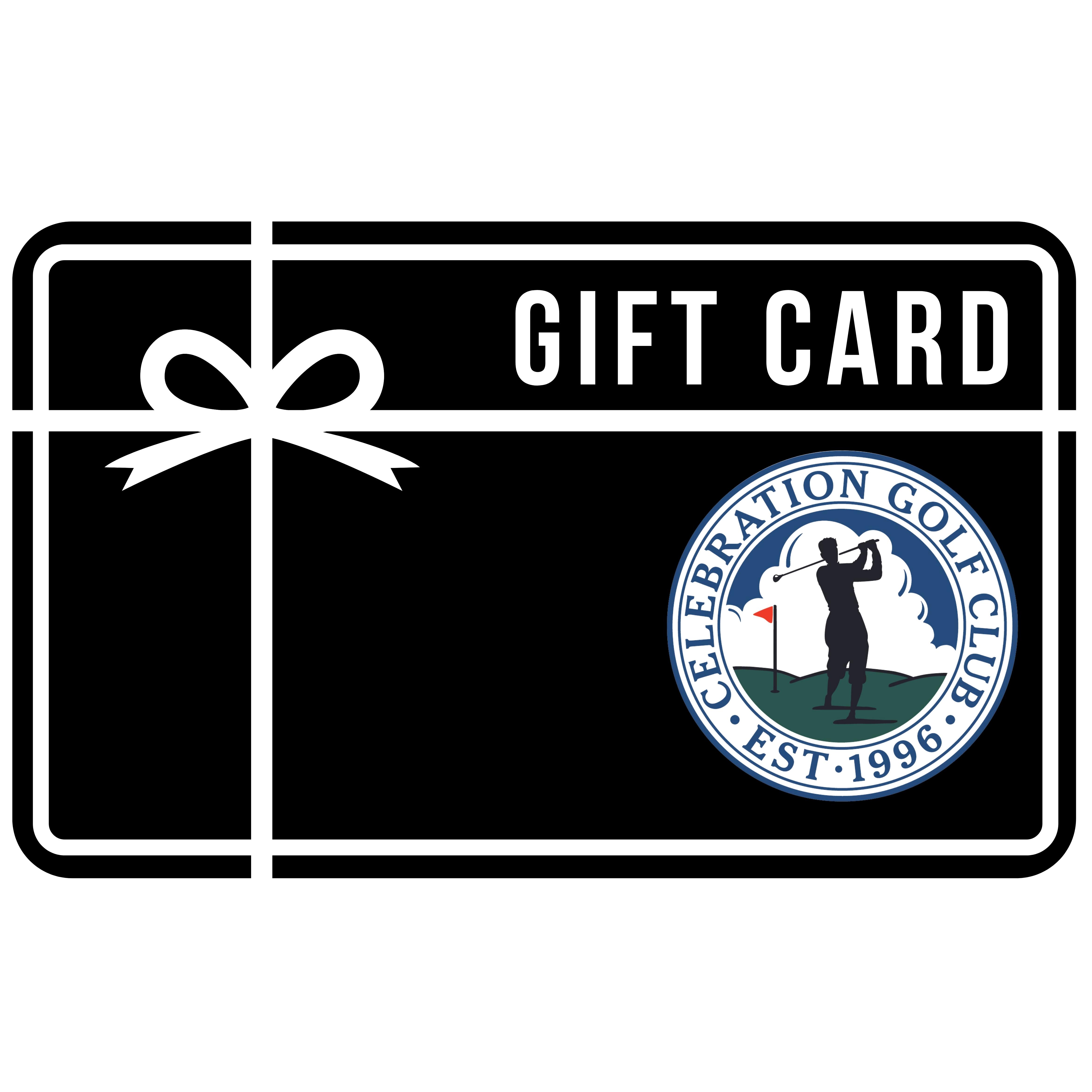 Celebration Golf Club Gift Card Celebration Golf Club