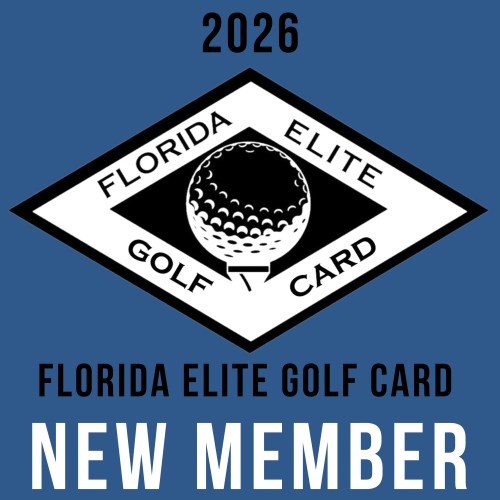 2026 Florida Elite Golf Card- New Member