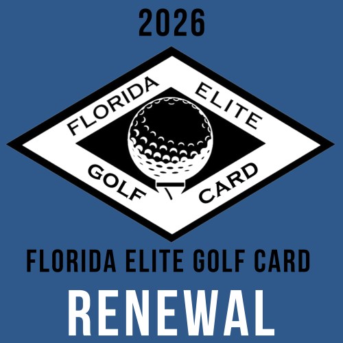 2026 Florida Elite Golf Card - Renewal